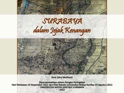 Cover Surabaya dalam Jejak Kenangan